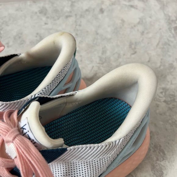 Kizik Athens Bahama Hands Free Shoes Mens 8.5 / Womens Sz 10 pink blue navy - Picture 4 of 8